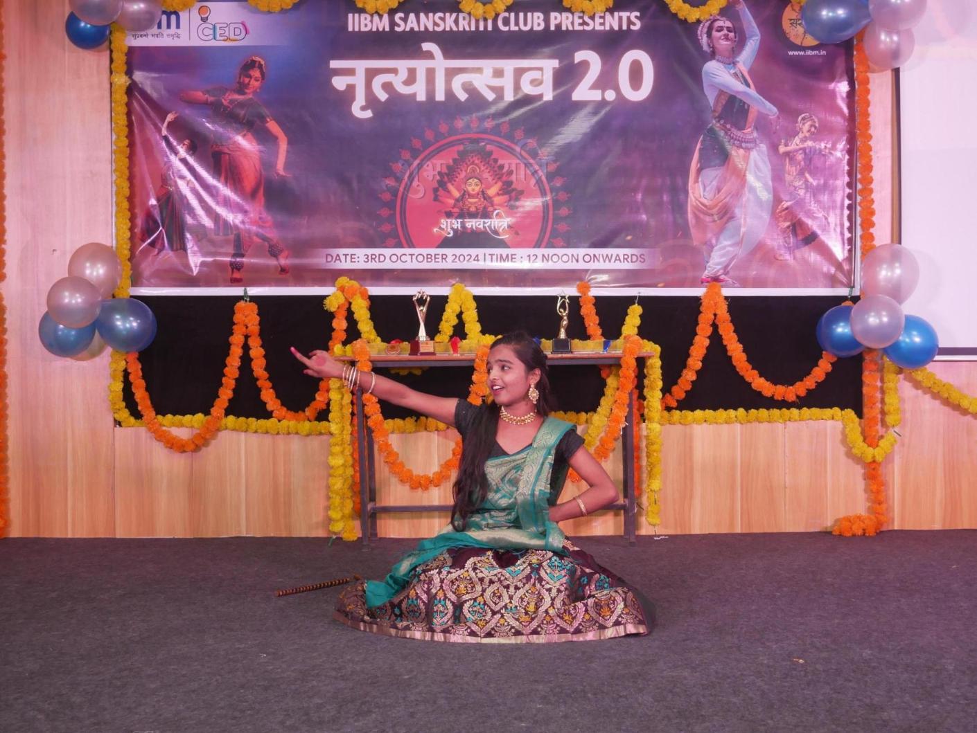नृत्योत्सव 2.0 - Navratri Dance Competition at IIBM Patna